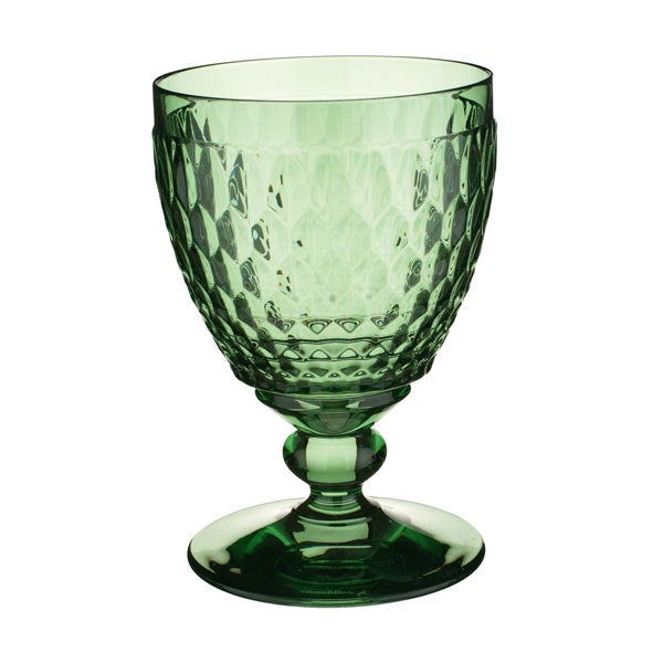 Boston Coloured Waterglas 35 cl, Groen