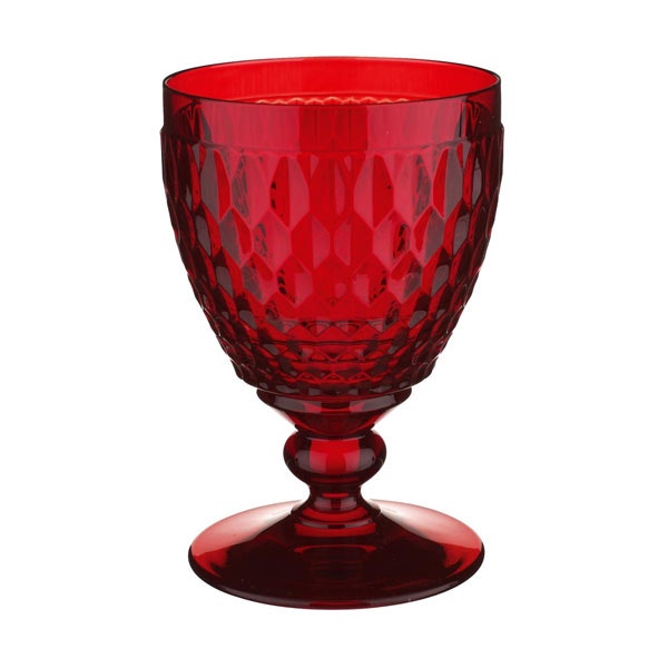 Boston Coloured Waterglas 35 cl, Rood