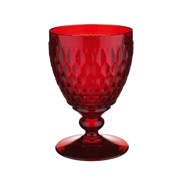 Boston Coloured Rodewijnglas 20 cl, Rood
