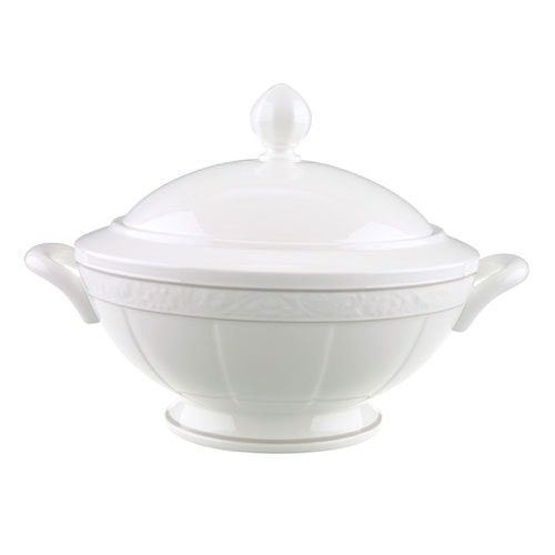 Gray Pearl Round Soup Tureen, 2,80 L