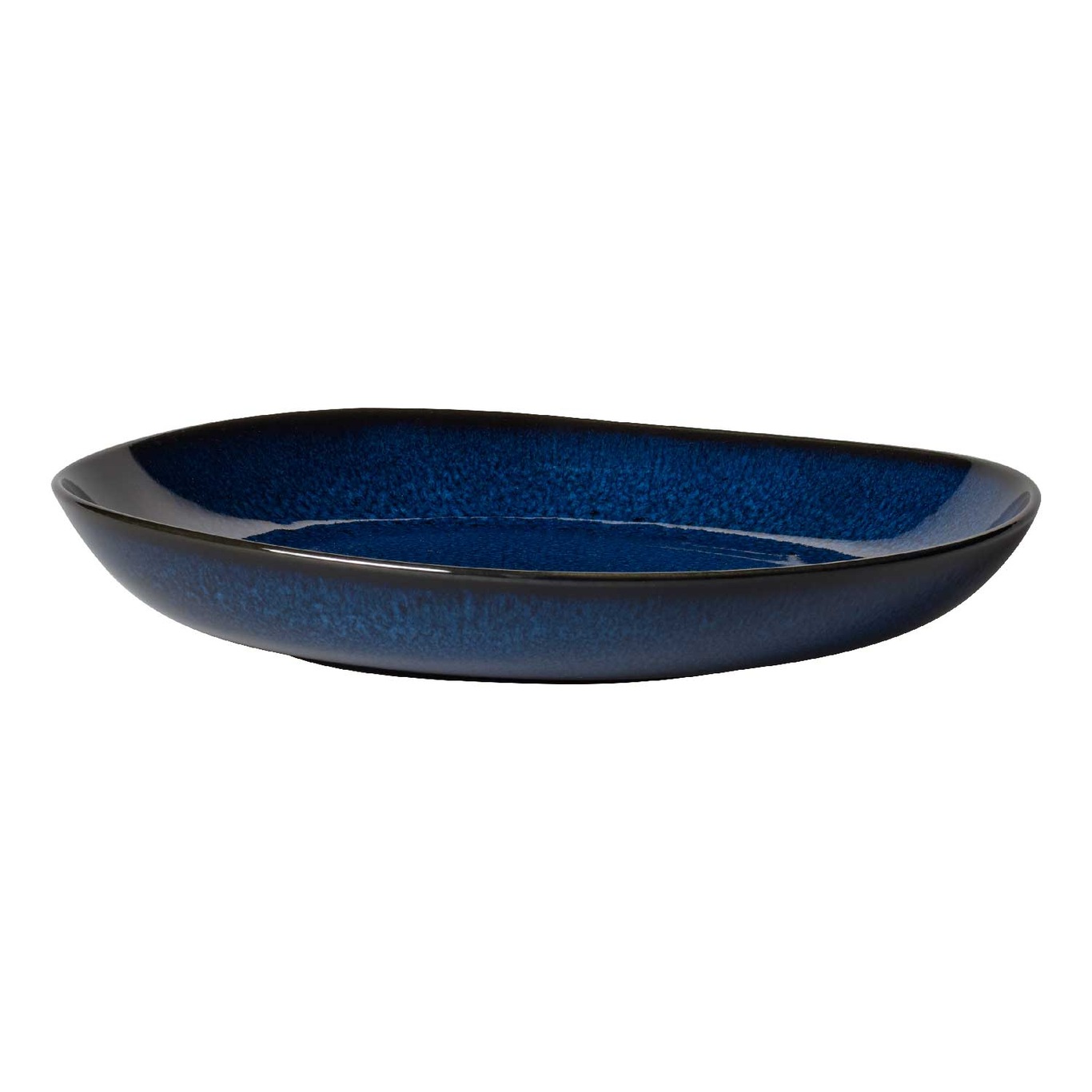 Lave Bleu Shallow Bowl, 28 cm