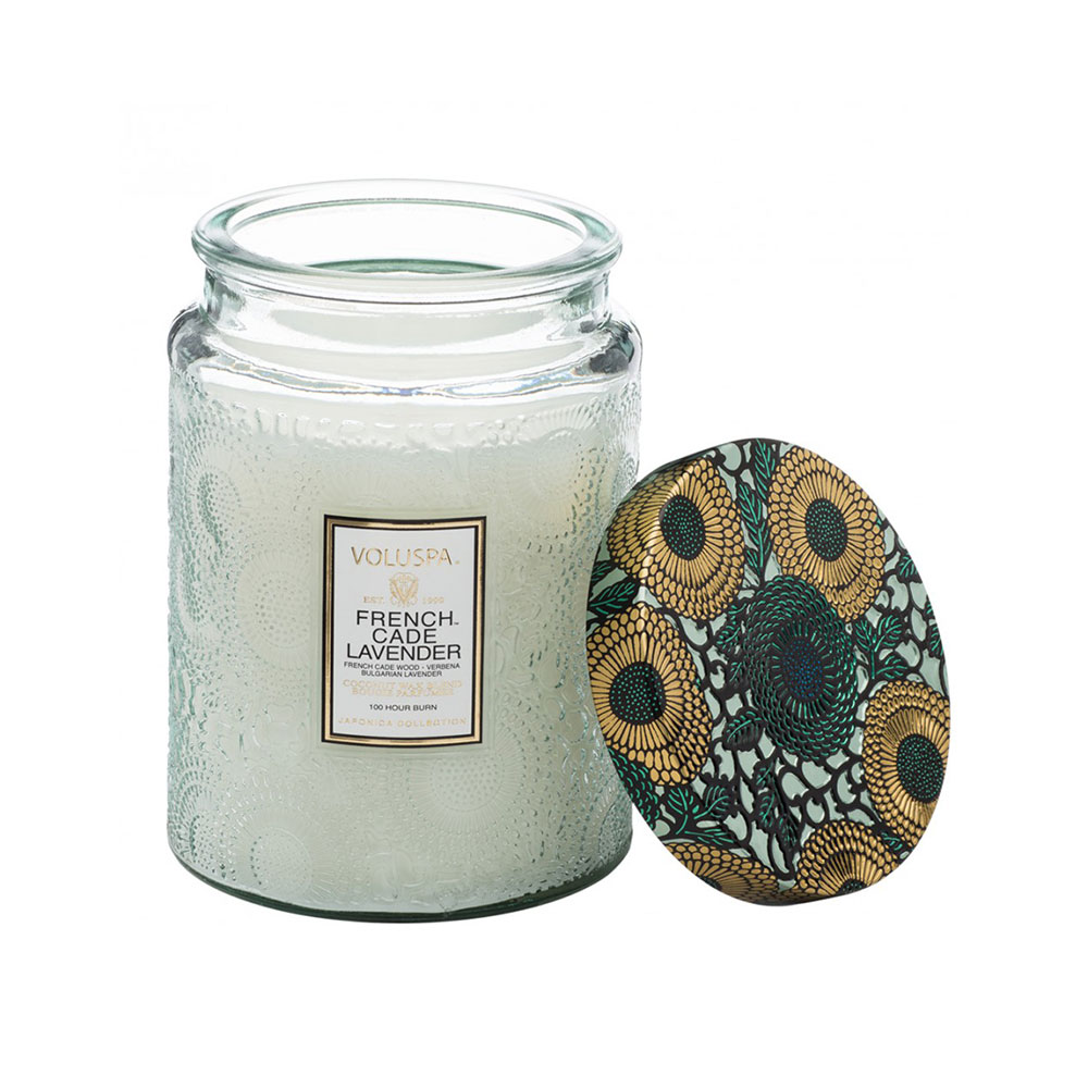 Scented Candle French Cade & Lavender Ltd 100+ h