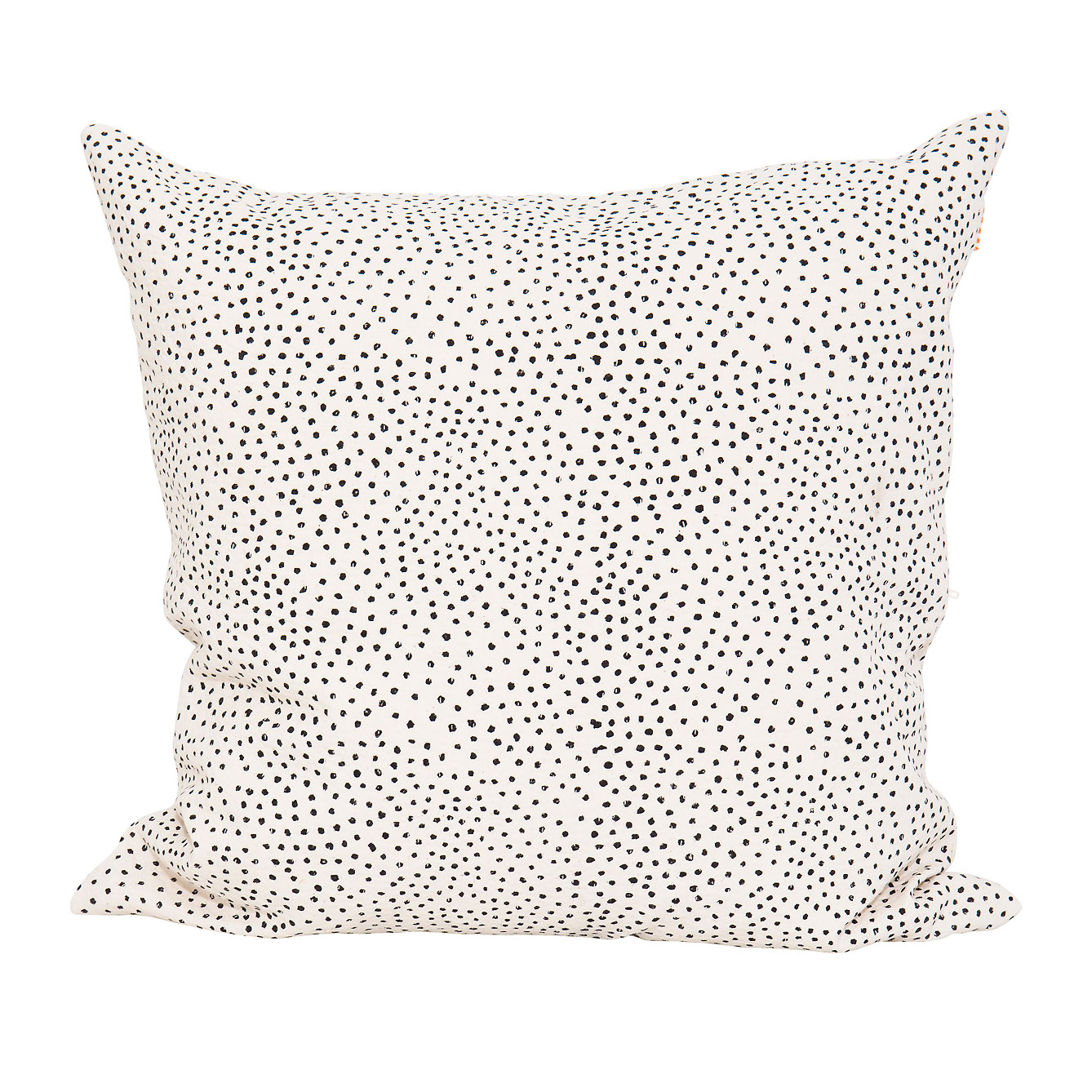 Fleck Cushion Cover 50x50 cm, Black/White