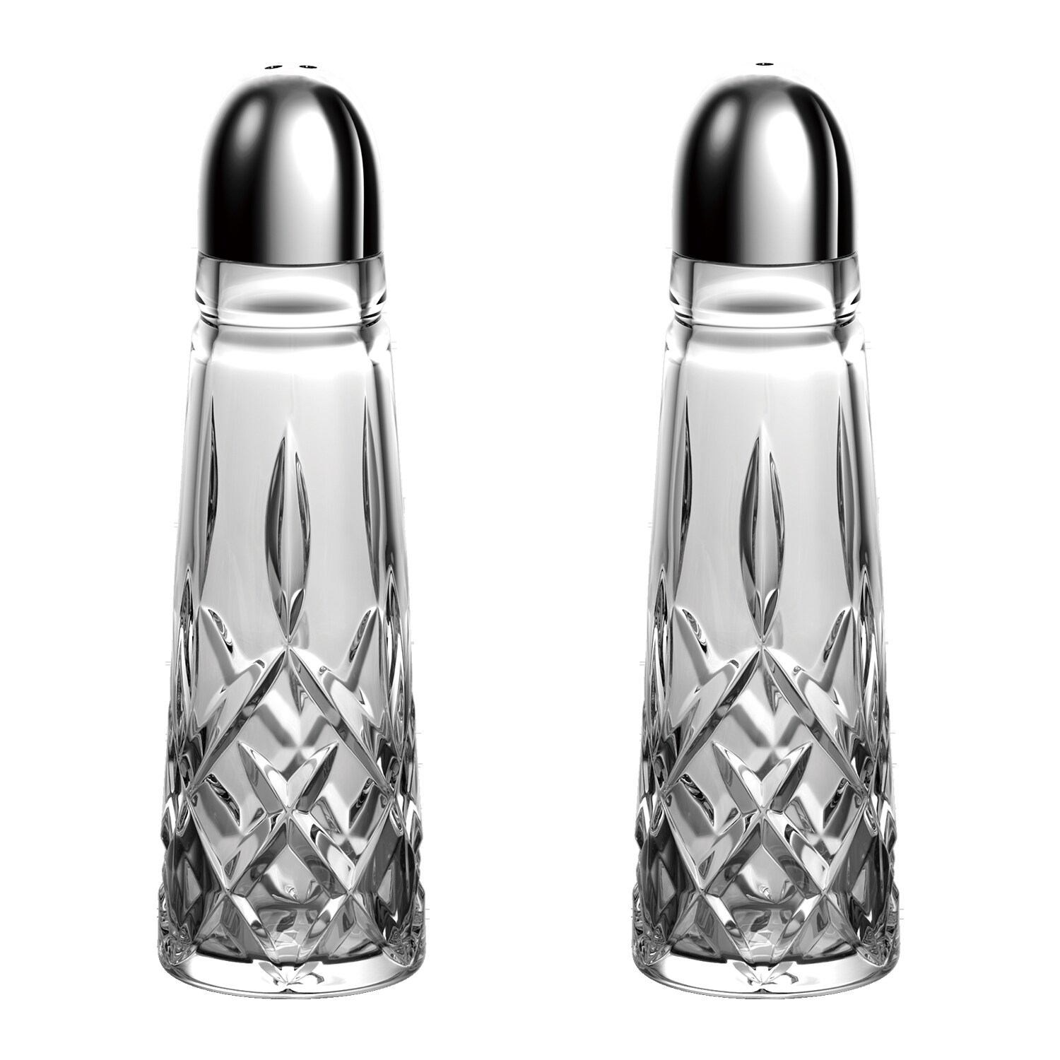 Fancy Lead Crystal Salt & Pepper Shakers by Nachtmann W. 