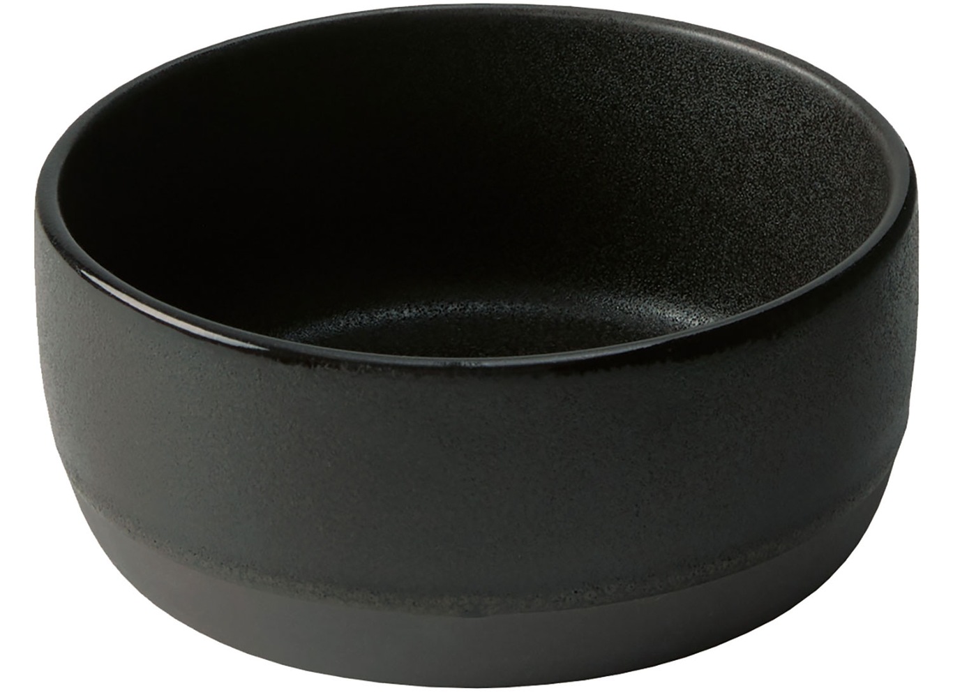 Raw Bowl 13,5 cm, Titanium Black