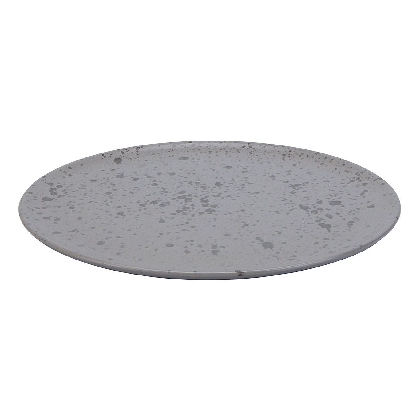 Raw Plate 23 cm, Grey