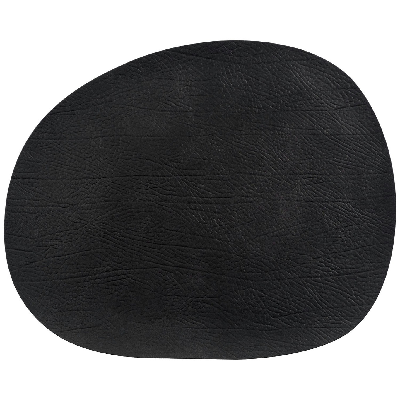 Raw Buffalo Table Mat 33,5x41 cm, Black