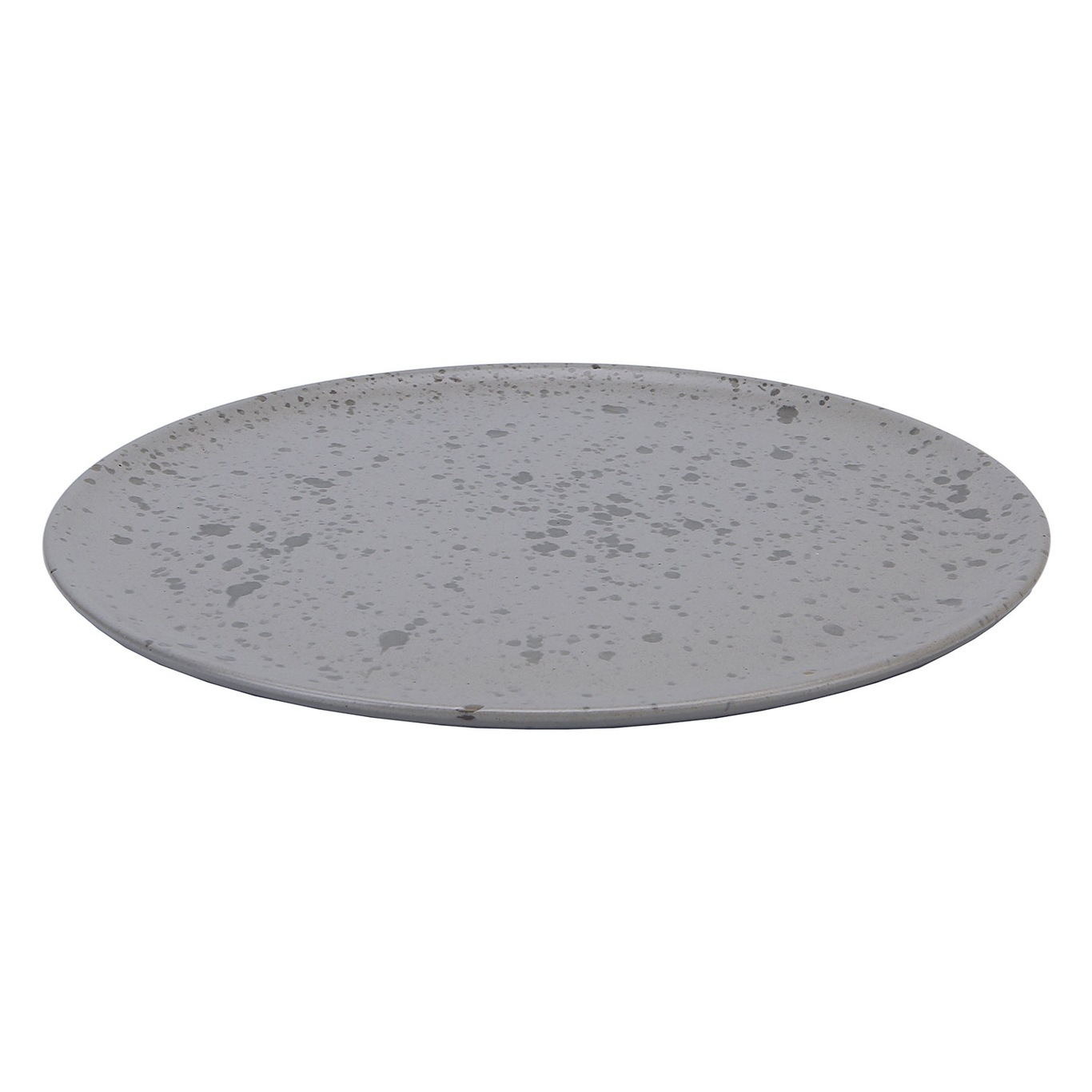 Raw Plate 28 cm, Grey