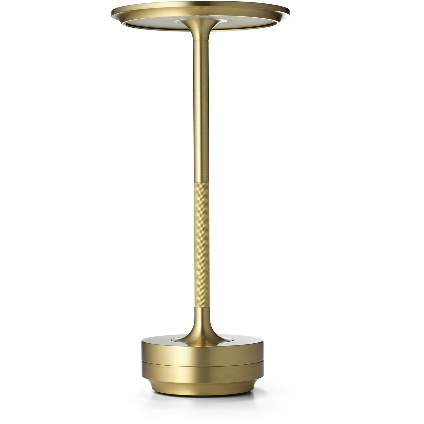 Turn Table Lamp Portable, Brass