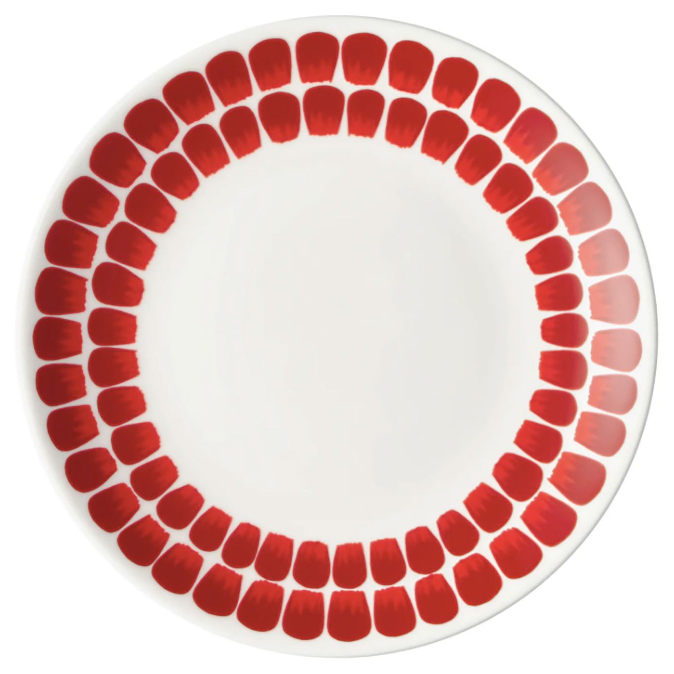 24h Tuokio Side Plate Red, 20 cm