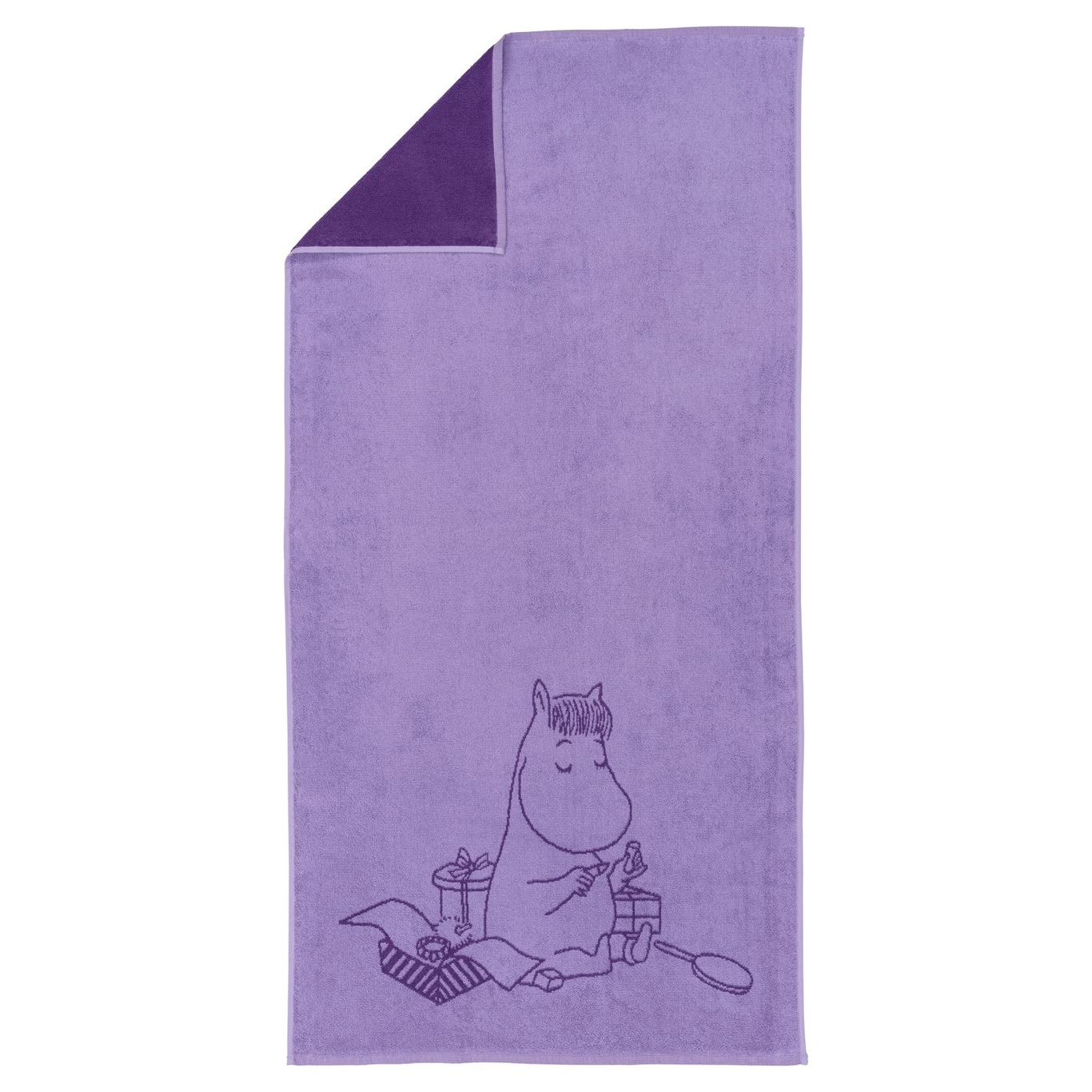 Moomin Bath Towel 70x140 cm, Snork Maiden Violet
