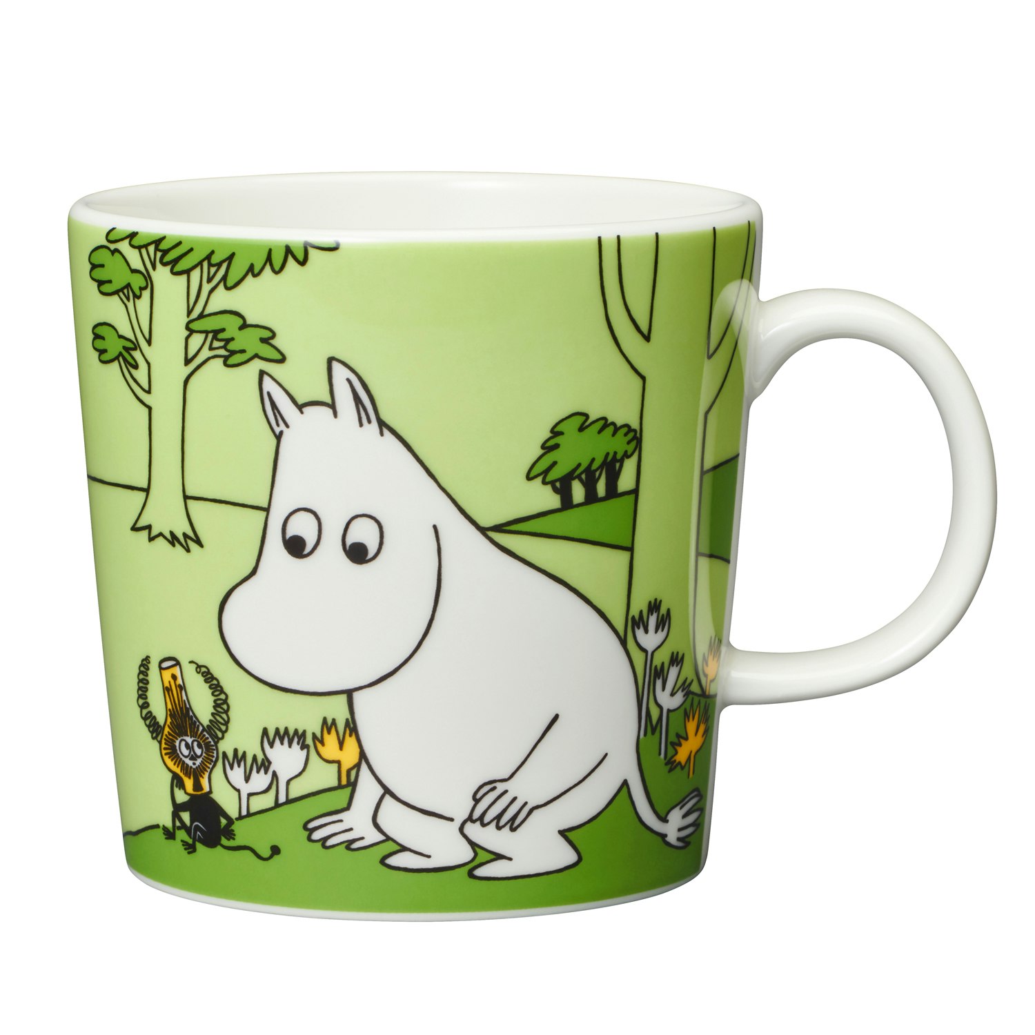 Moomin Mug 30 cl, Moomintroll Grassgreen - Arabia @ RoyalDesign