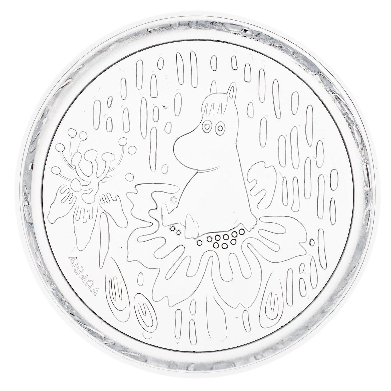 Moomin Plate 15,5 cm, Clear