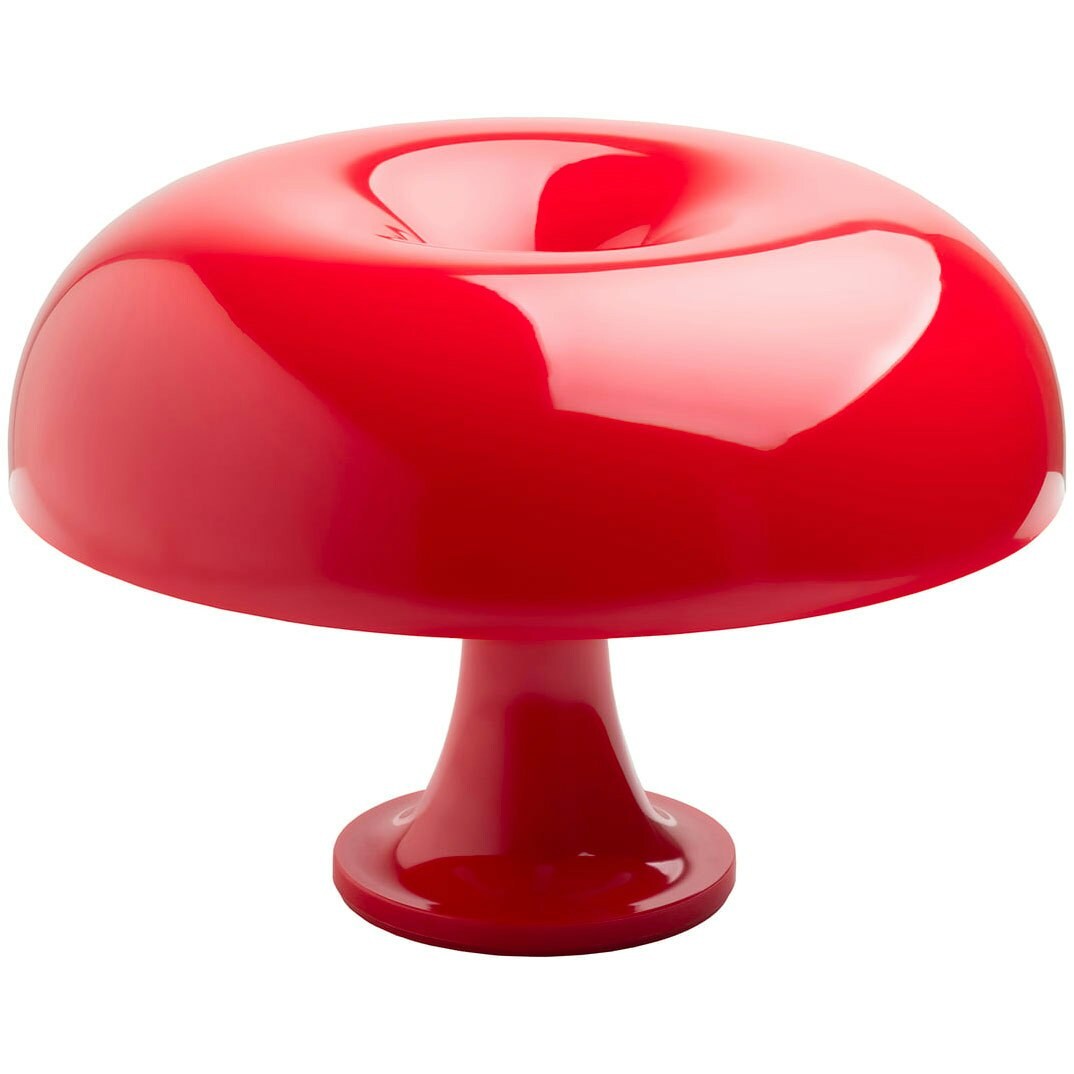 Nessino Table Lamp Special Edition, Red - Artemide @ RoyalDesign