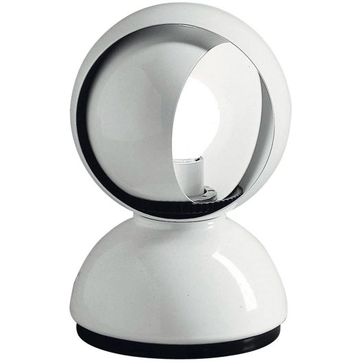 Eclisse T Table Lamp, White