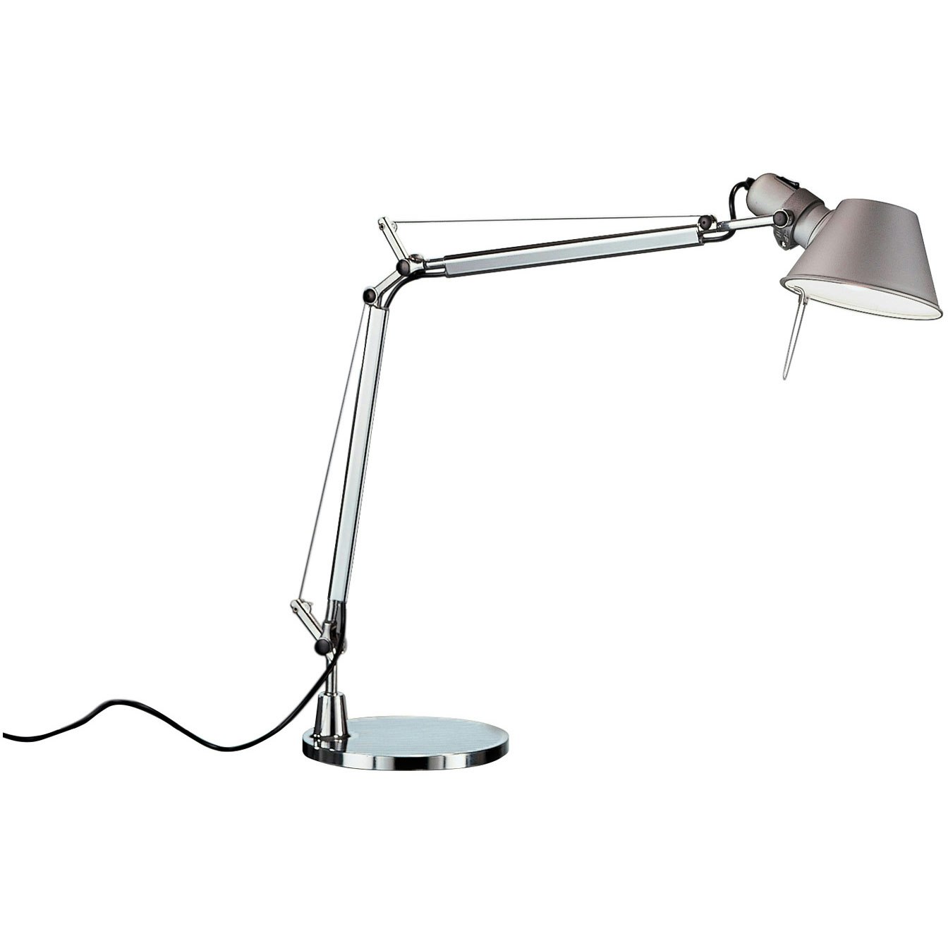 sirene Vooruitgang waterval Tolomeo Mini Table Lamp, Aluminium - Artemide @ RoyalDesign