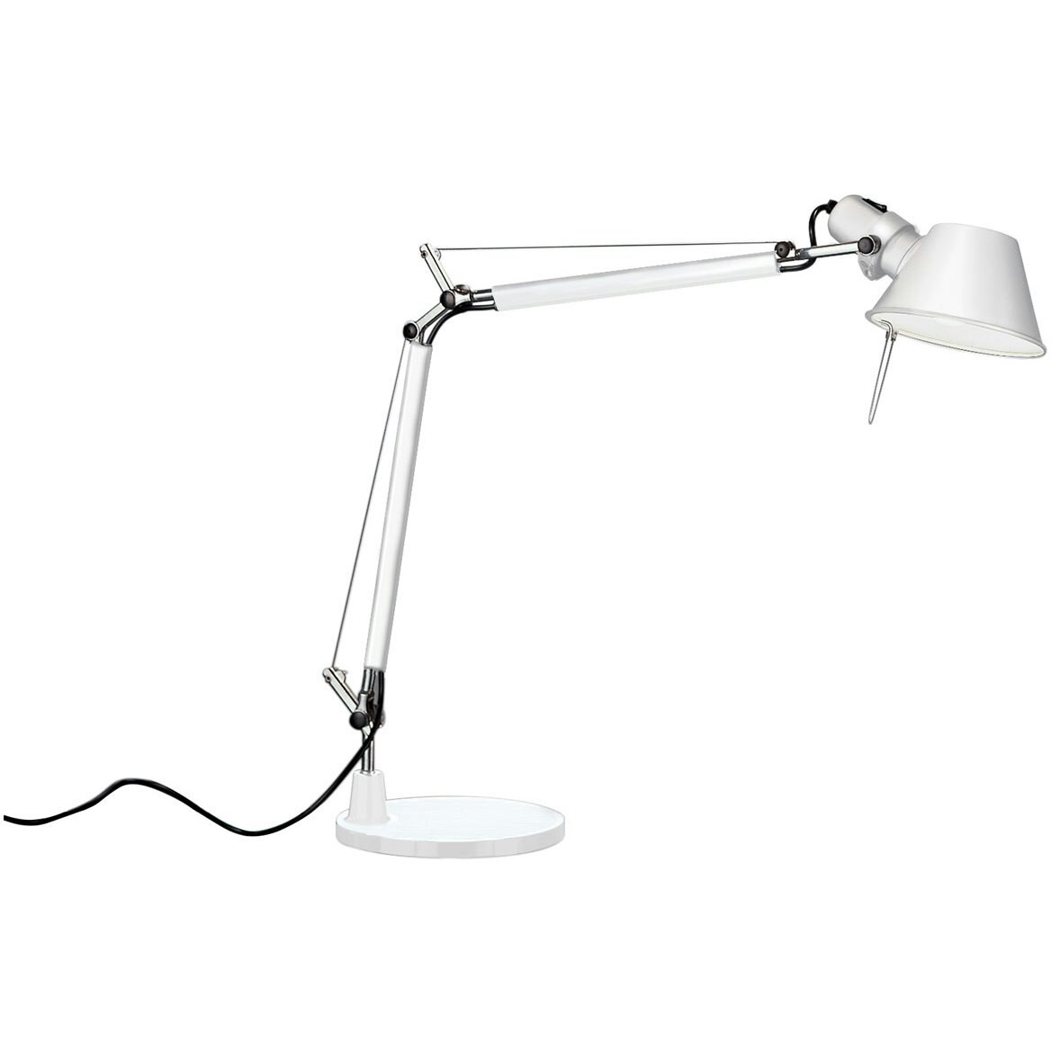 Nylon Onhandig ik heb dorst Tolomeo Mini Table Lamp, Aluminium - Artemide @ RoyalDesign