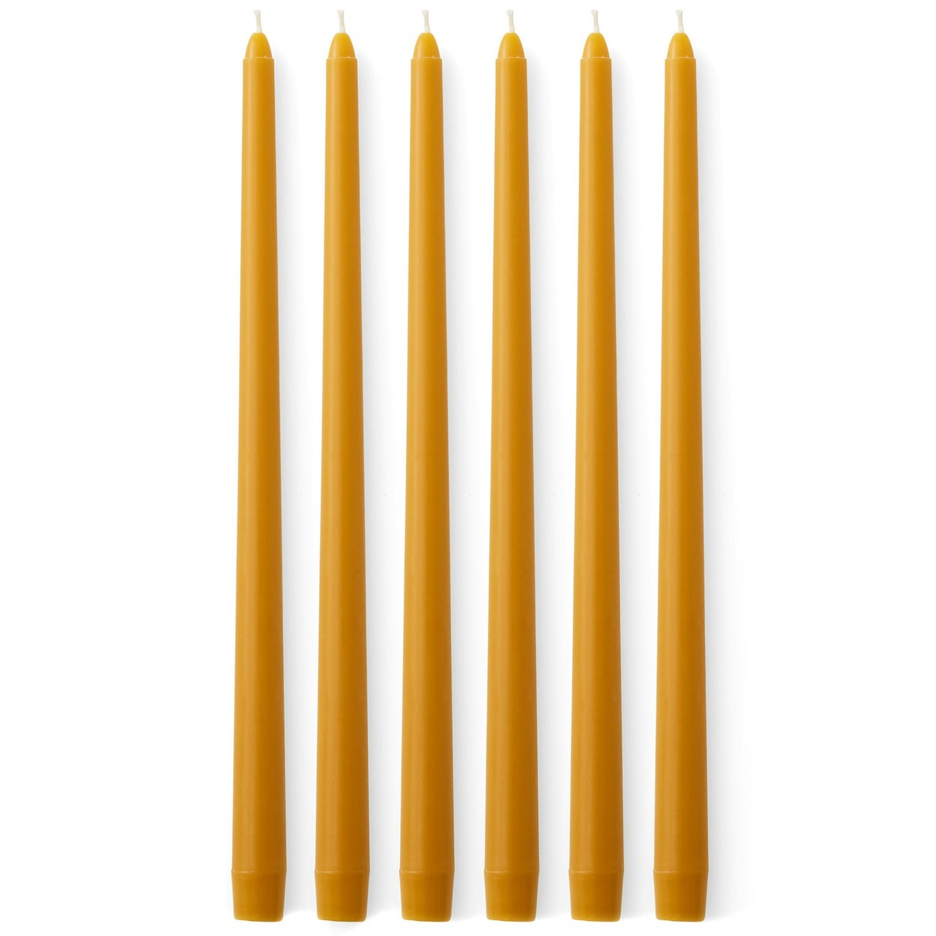 Spire Candle 6-pack, Ochre