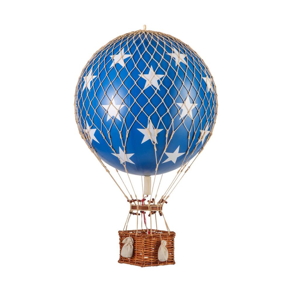 Royal Aero Air Balloon 32x56 cm, Blue Stars