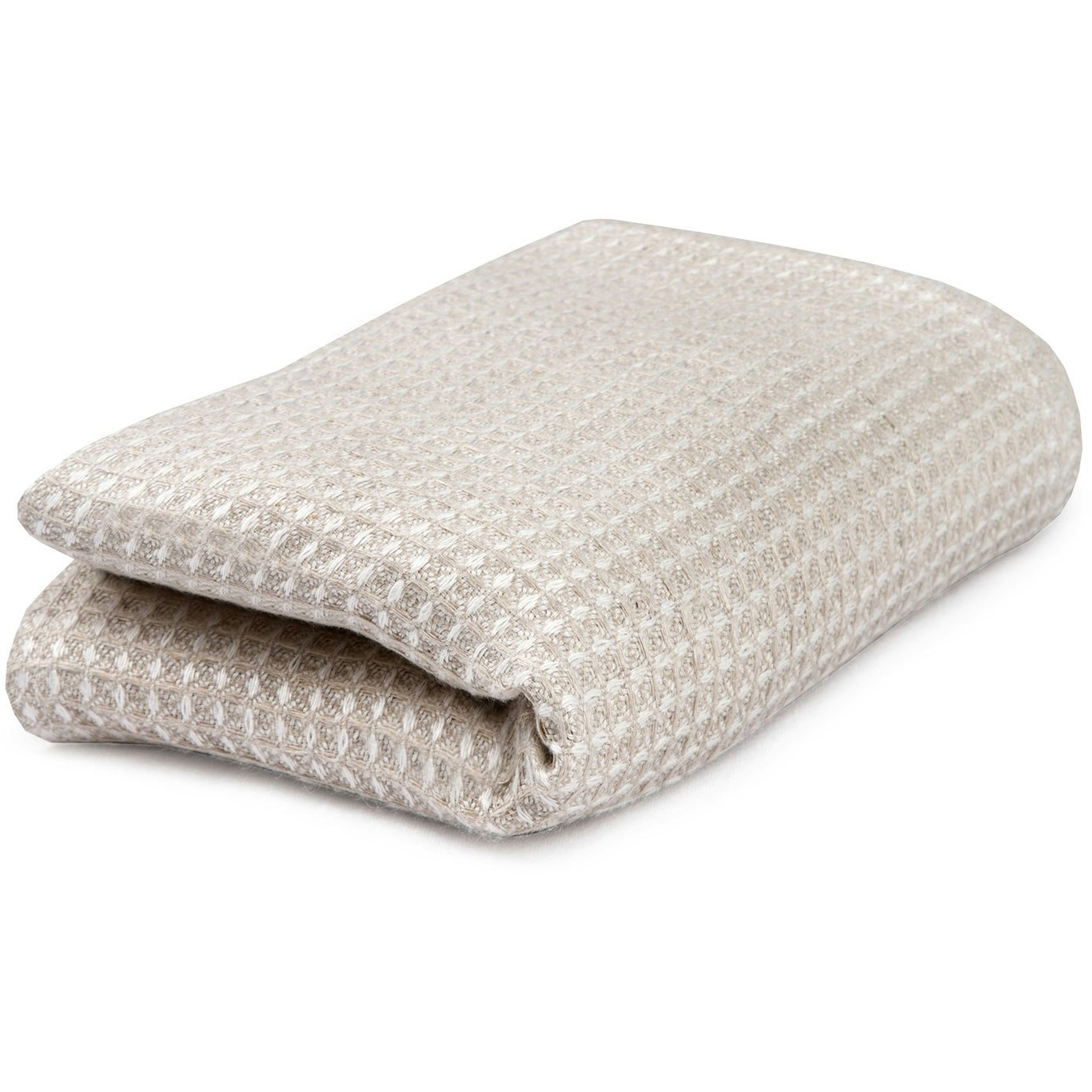 Big Waffle Washcloth, Dark Grey - The Organic Company @ RoyalDesign