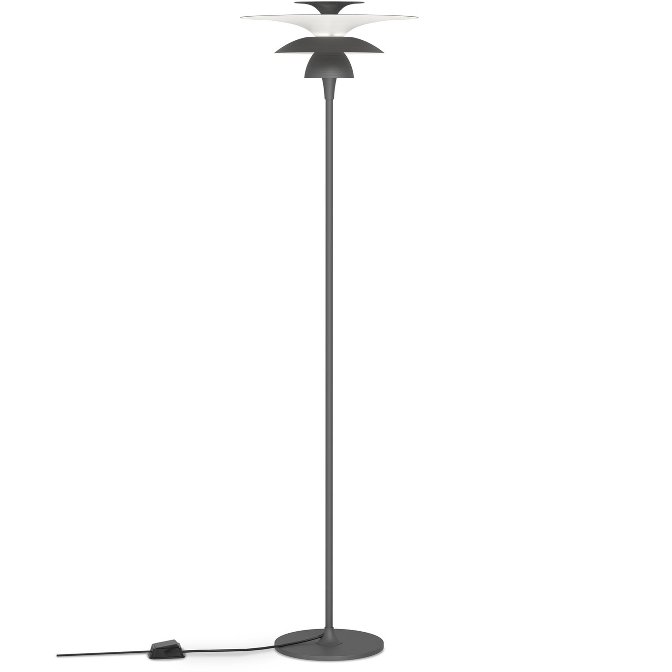 Picasso Floor Lamp 1400 mm, Oxide Grey