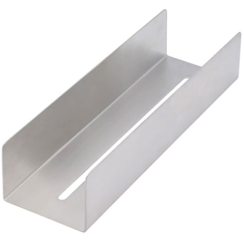 Base Shower Shelf, Matte Brushed Stainless steel