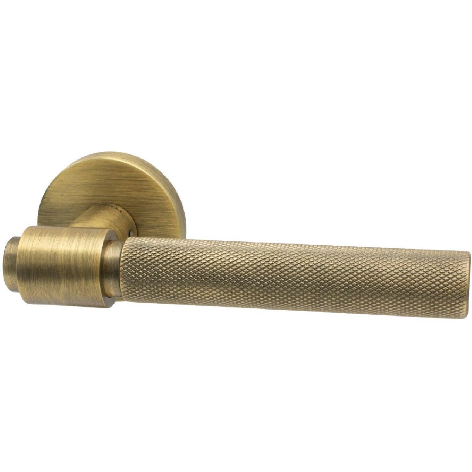 Door handle Helix 200 Stripe - Antique bronze, Door handles