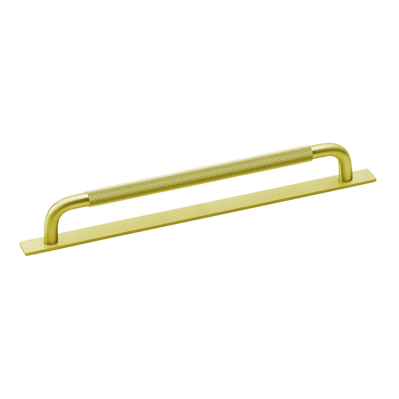 Helix Handle With Plate 224, Brass