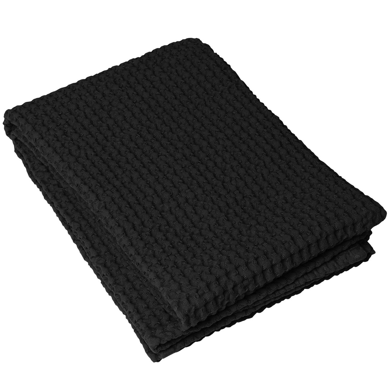 Caro Bath Towel 70x140 cm, Black