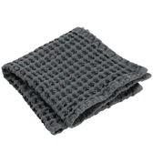 Big Waffle Wash Cloth - 110 Dark grey –