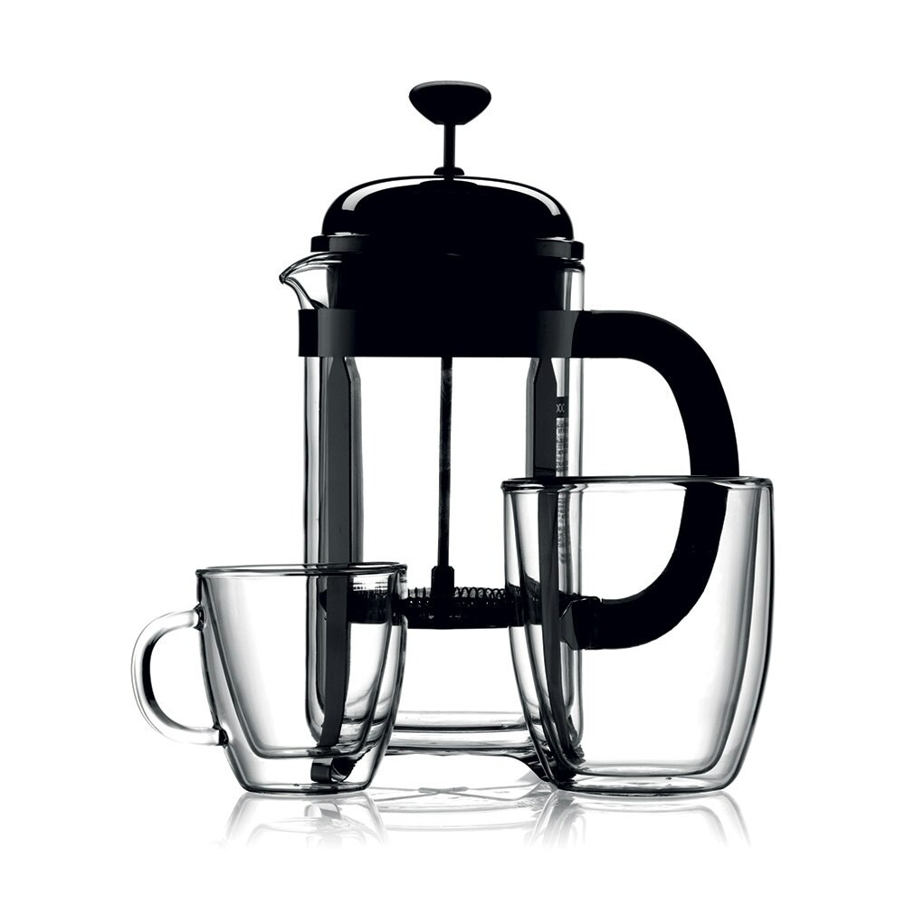 Bodum Bistro Coffee Mug, 10 Ounce (6-Pack), Clear: Coffee Cups  & Mugs