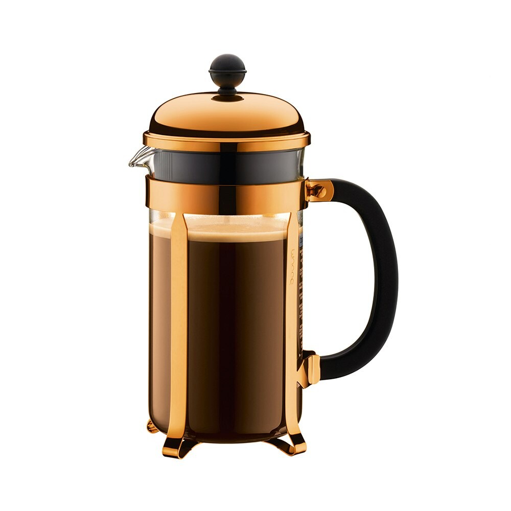 Bodum Chambord Coffee Maker Copper - 3 Cup - 0.35 L 12 oz