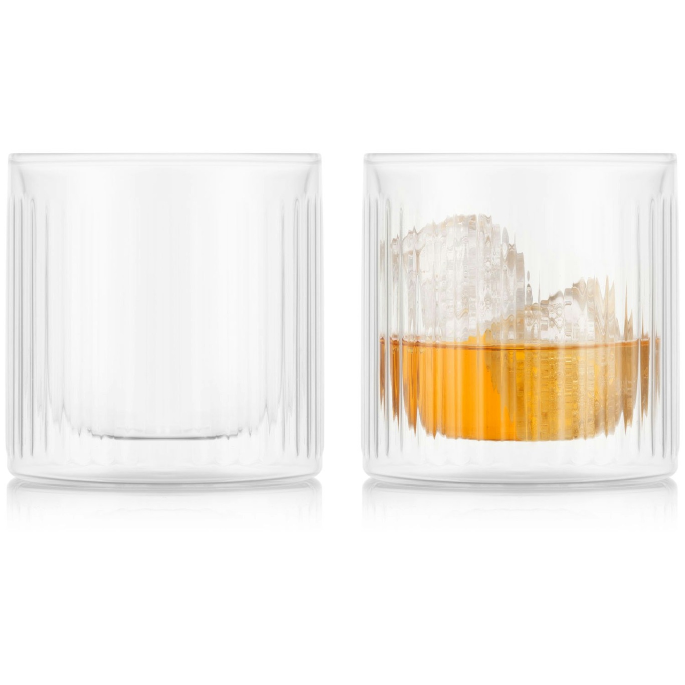 Bodum Skål Double Wall Whisky Glass, Set of 2 - Worldshop
