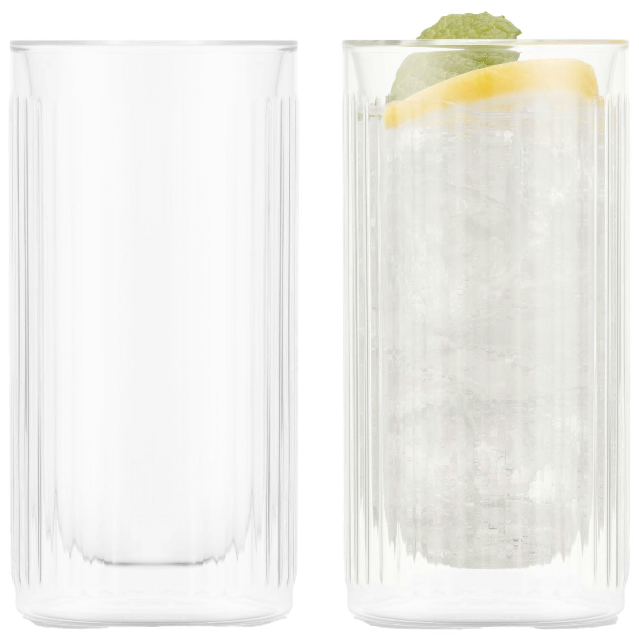Douro Gin & Tonic Double Walled Glasses 2-pack, 30 cl - Bodum