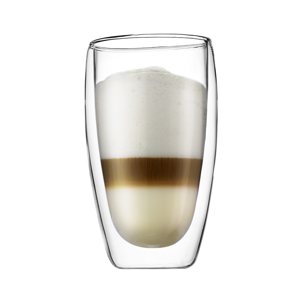PAVINA Double wall Coffee Glass, 45 cl, 2-pcs