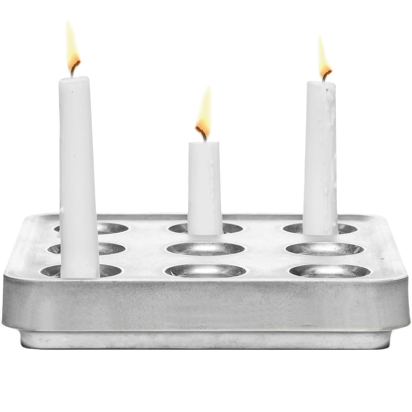 Stumpastaken Candle Holder Small, Aluminium