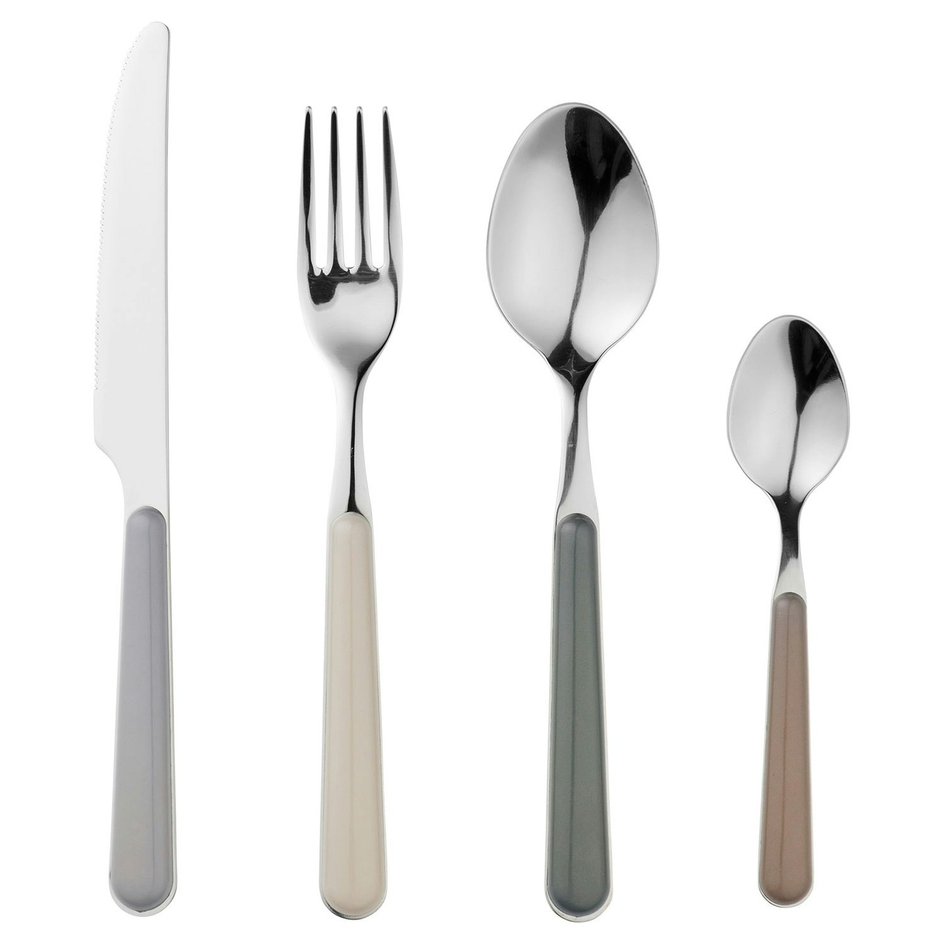 Marstal Cutlery Set 8 Pieces, Grey