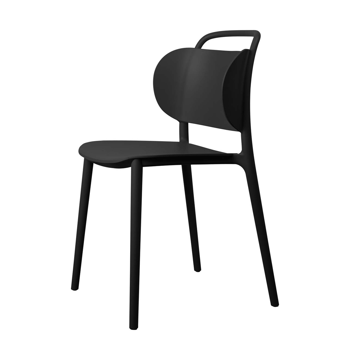 Ayla Chair 45x45x82cm, black