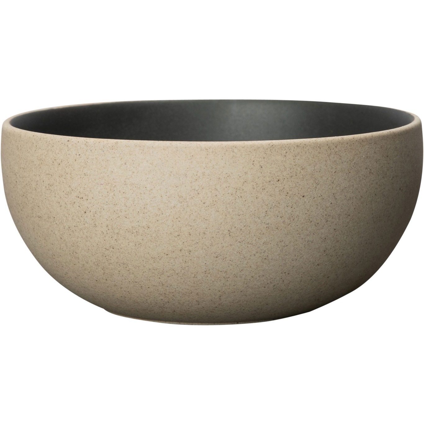 Fumiko Bowl 14x6 cm, Beige/Black
