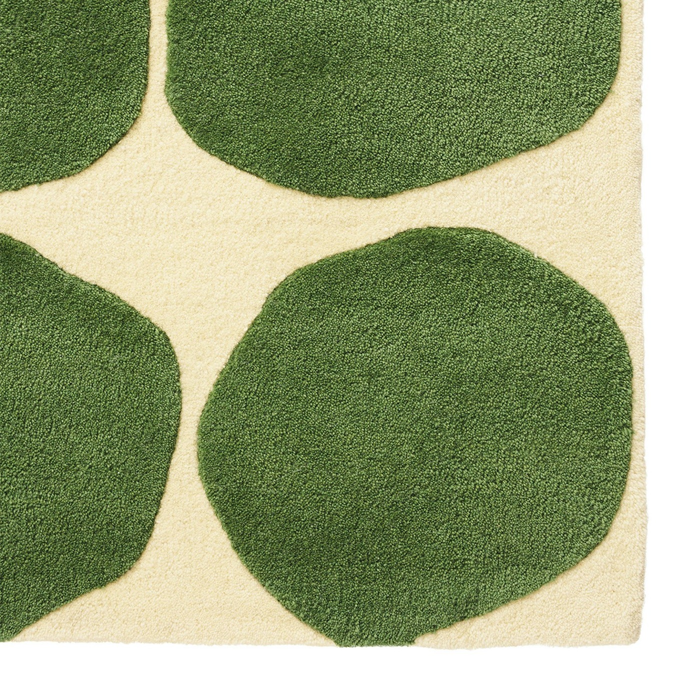 Dots 2 Level Rug Light Khaki / Cactus Green, 180x270 cm - Chhatwal &  Jonsson @ RoyalDesign