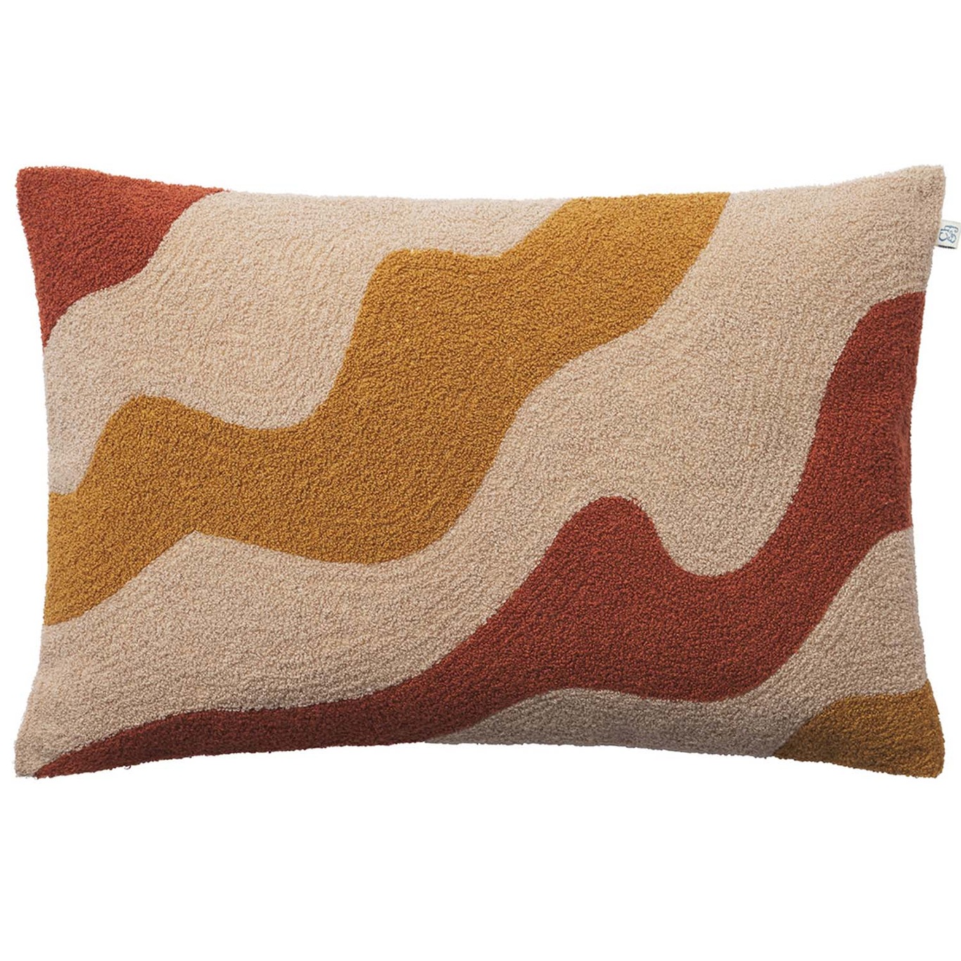 Lodi Cushion Cover Terrakotta / Tan / Masala Yellow, 40x60 cm