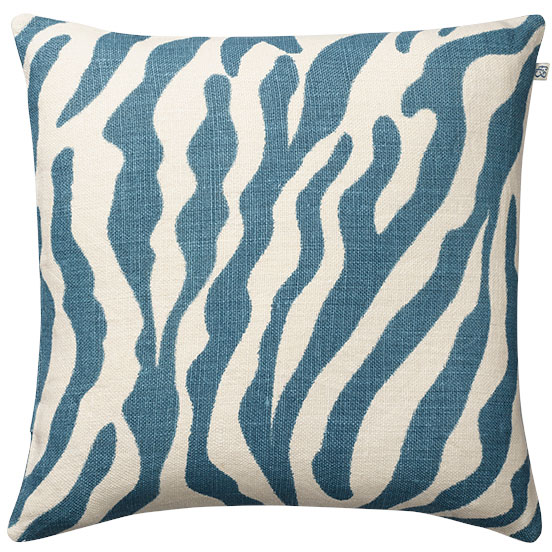 Zebra Cushion Cover 50x50 cm, Heaven Blue