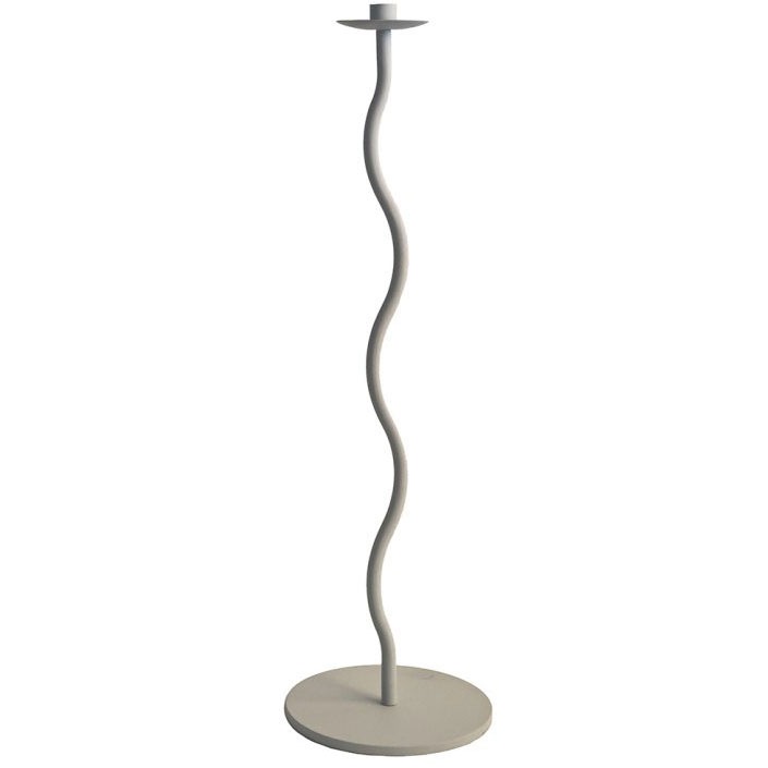 Curved Candle Holder 75 cm, Sand