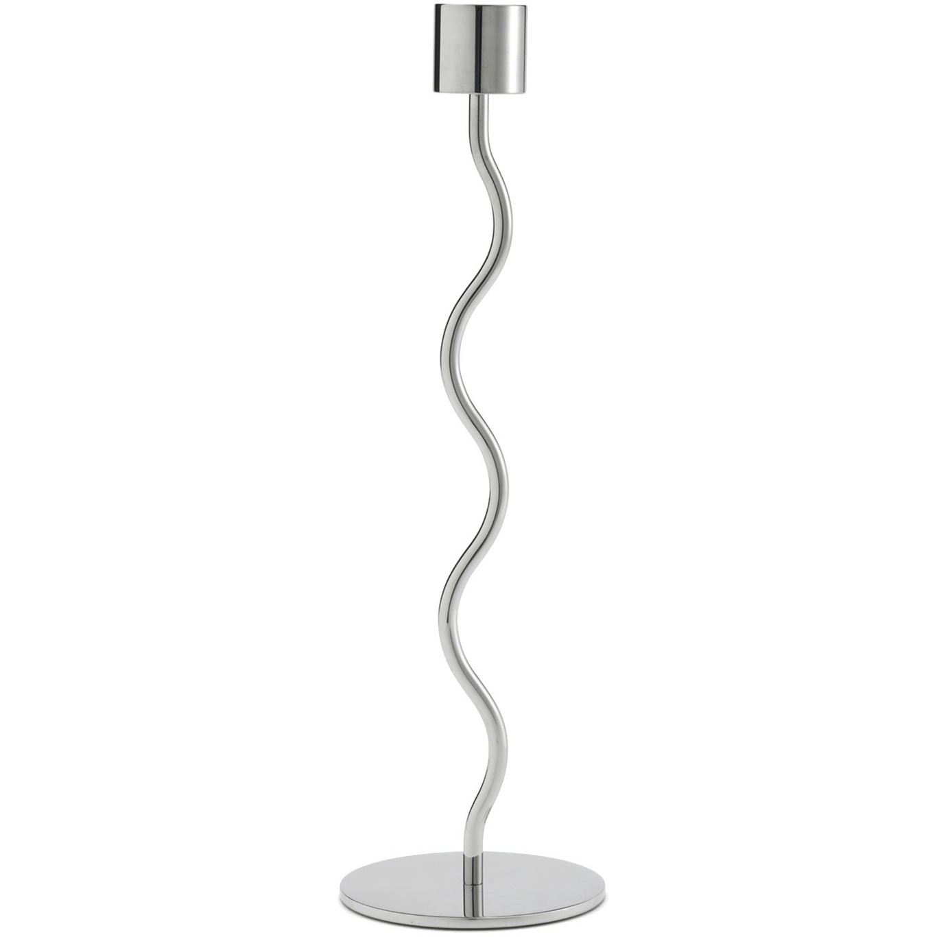 Candlestick Stainless Steel 26 cm