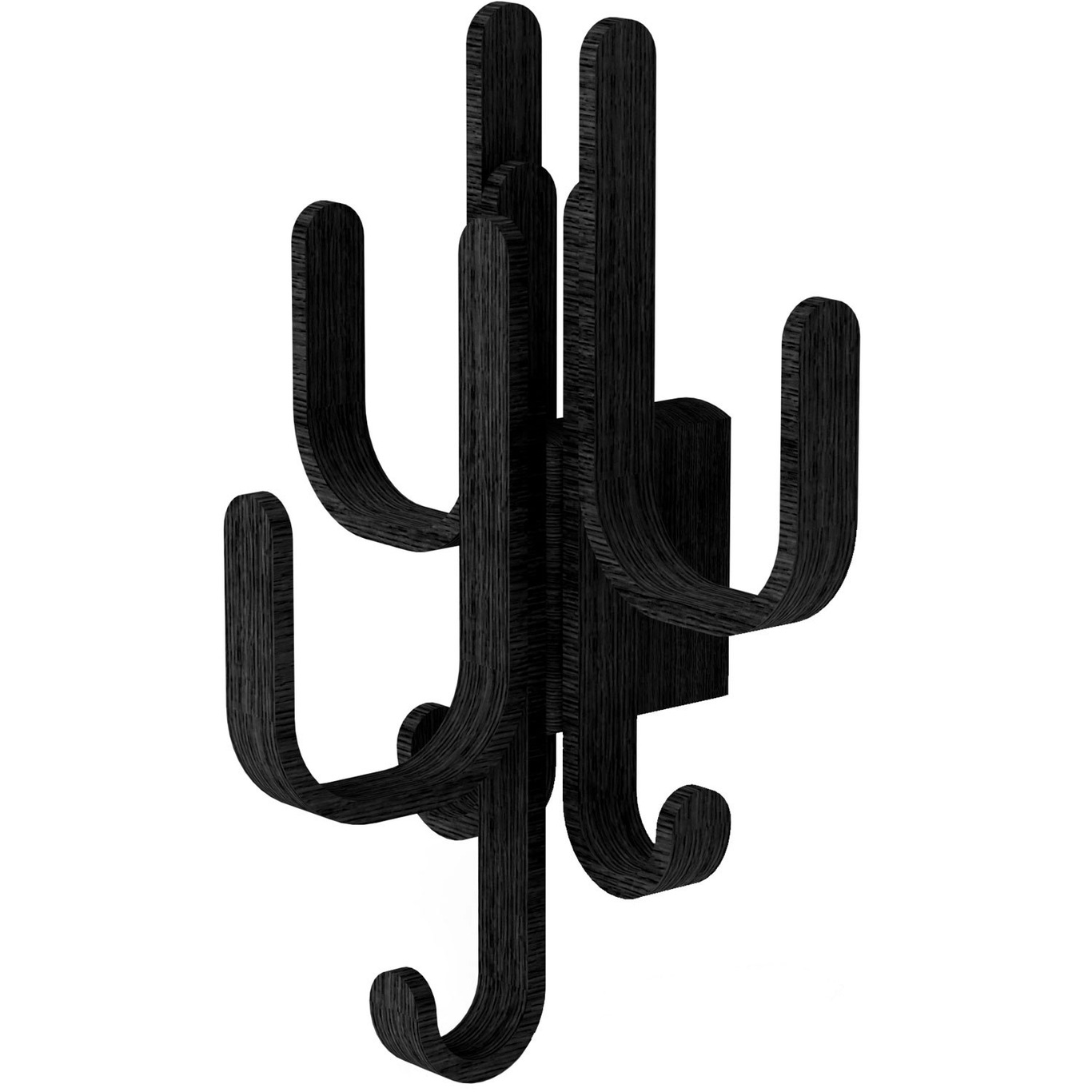 Wooden Cactus Hook