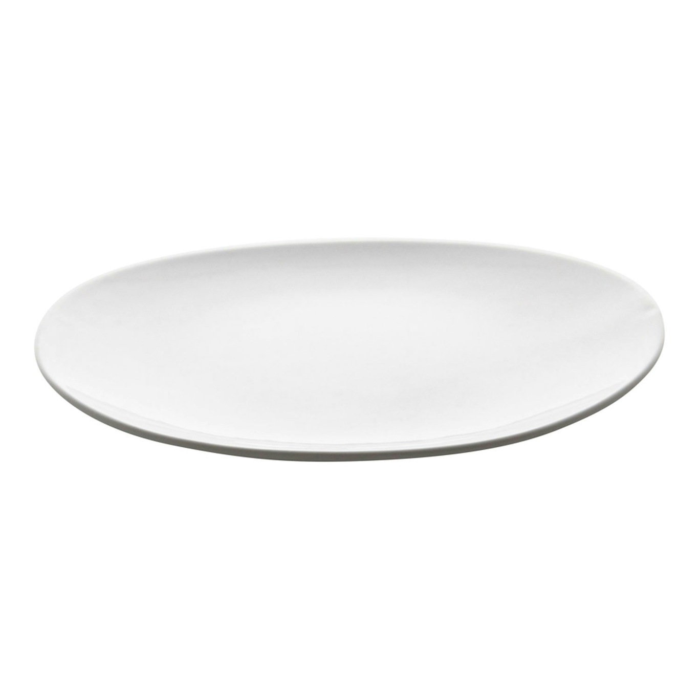 Shell Plate 27,5x28 cm, White