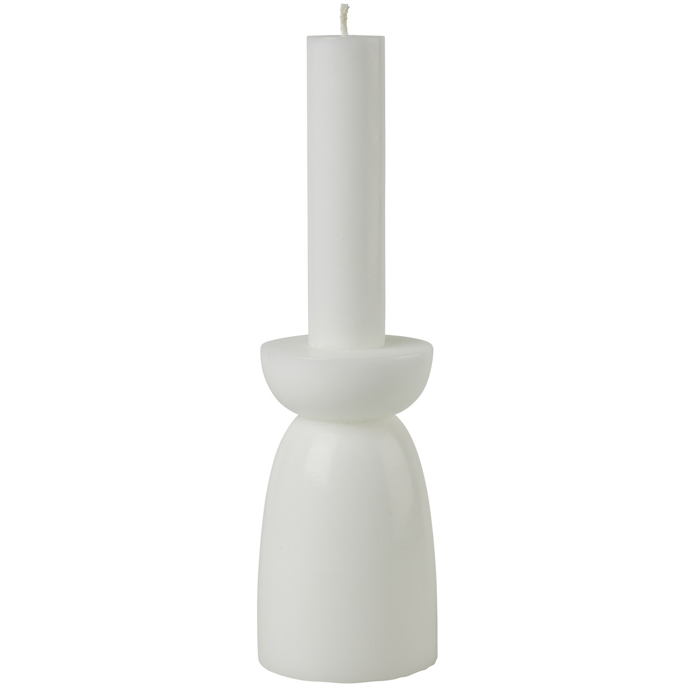 Candleholder Candle L, White