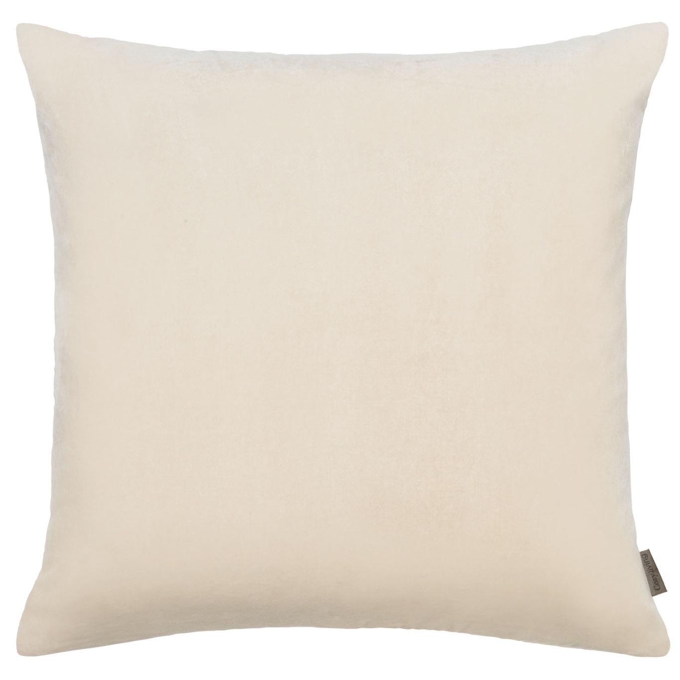 Velvet Soft Cushion Cover 50x50 cm, Cream