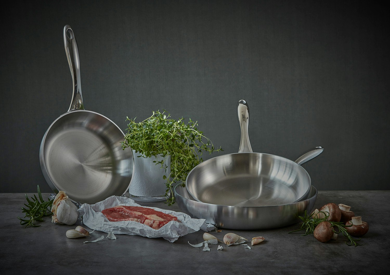Coated frying pan, Mathias Dahlgren - Culimat - 28 cm + 20 cm - Shop online