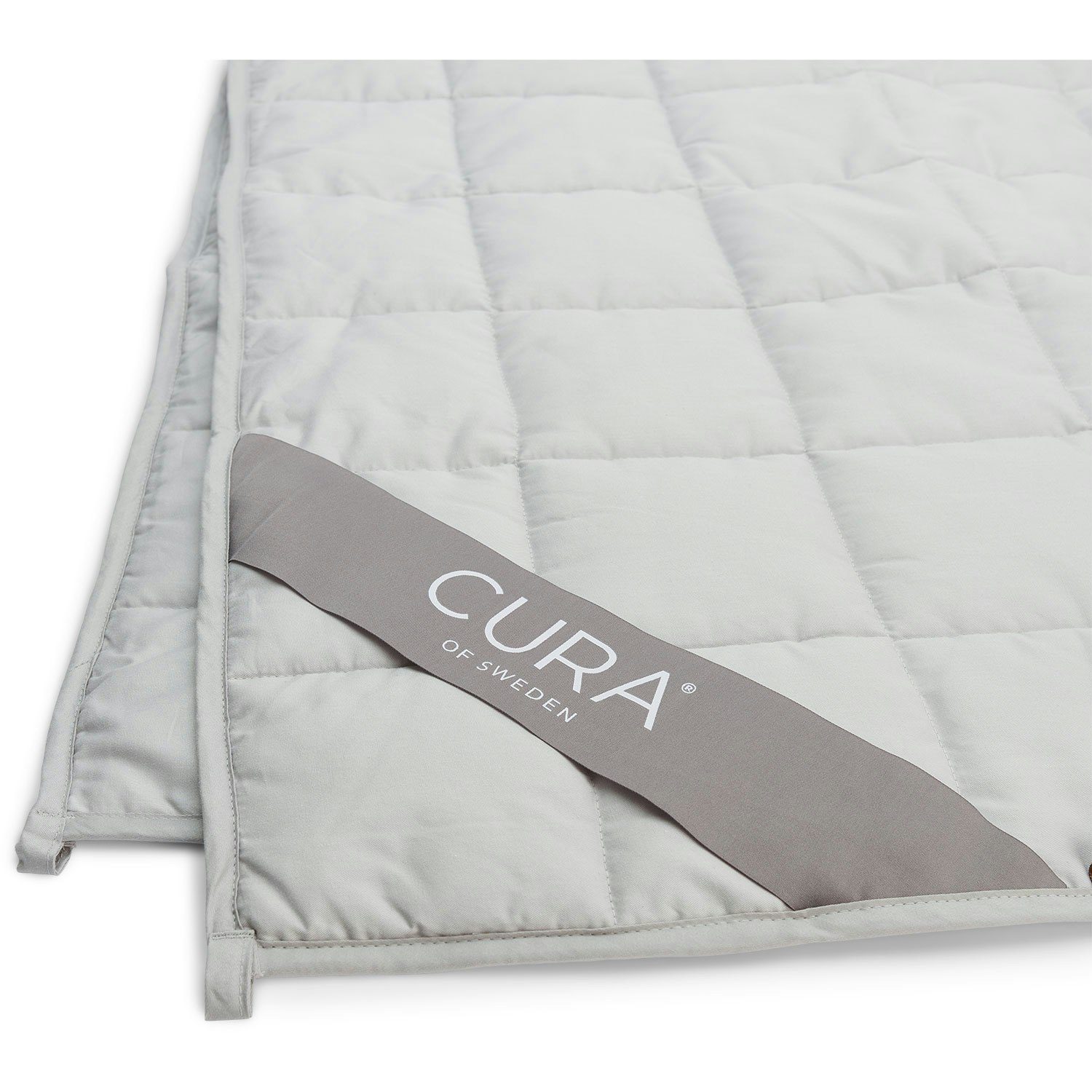Pearl Classic 7 kg Weighted Blanket 150x200 cm, Light Grey - Cura of Sweden  @ RoyalDesign